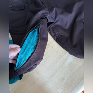 Burton the white collection da nag dry ride snow pants size medium brown teal thumbnail 7