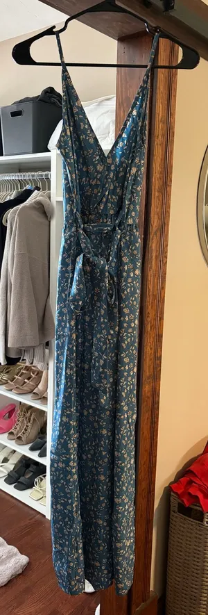 Blue & White Dress thumbnail 1