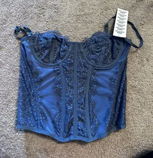 Urban Outfitters Blue Corset thumbnail 1