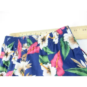 Vtg Shannon Marie Hawaiian Floral‎ Shorts Hibiscus Sz M USA Hawaii High Waist thumbnail 6