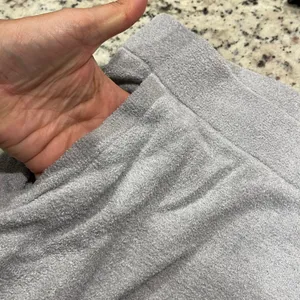 Barefoot Dreams CozyChic Ultra Lite Pants‎ Womens 3X Petite Grey Loungewear Knit thumbnail 4