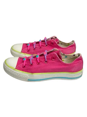 HTF: Converse™️ ✪ Chuck Taylor All Star Sneaker ✪ Fuchsia Pink ✪ No Lace Slip On thumbnail 6