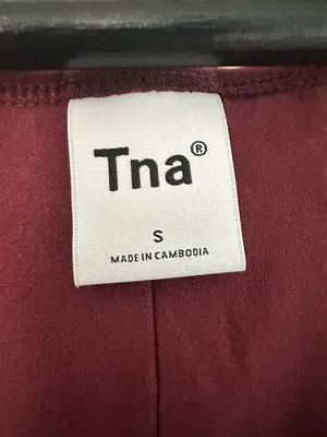 Aritzia Burgundy Dress thumbnail 4