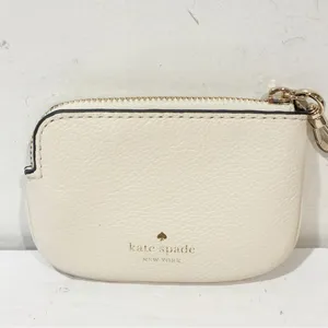 Kate Spade New York Cream‎ Rosie Pebbled leather Coin Purse thumbnail 4