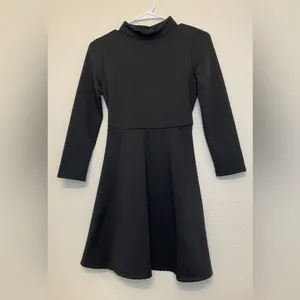 Free People Cutout Open Back Black Mini Dress‎ Size S thumbnail 4