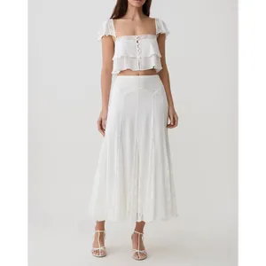 Meshki Top & Skirt Set Skylar Size S White thumbnail 10