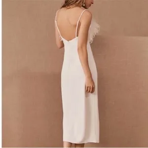 Elliatt | Harley‎ Dress In Ivory With Feathers Size XS thumbnail 12