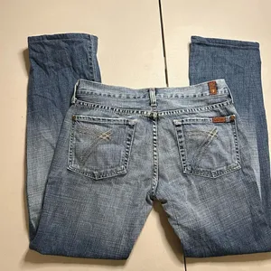 7 For All Mankind dojo two tone jeans 28 thumbnail 8