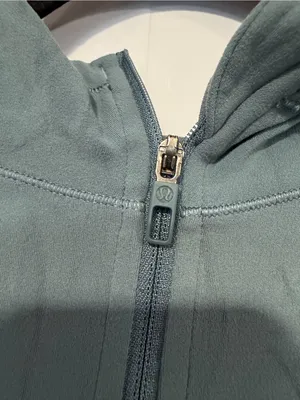 Light Teal Lululemon Soft Women's Hooded Zip Jacket thumbnail 2