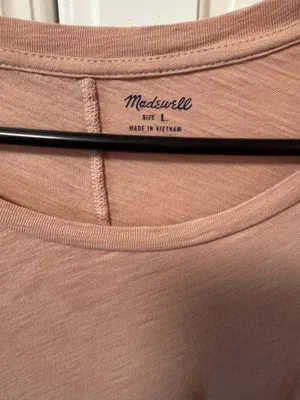 Madewell Large Lightweight Long Sleeve Tshirt  thumbnail 2