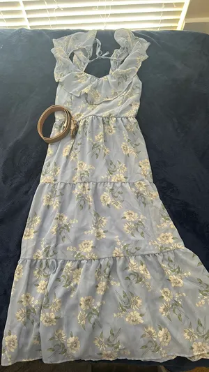 Blue Floral Wallflower Sundress thumbnail 2