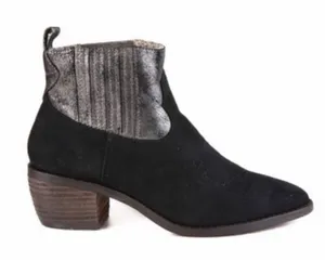 Band of‎ Gypsies Women's Borderline Micro Western Booties Black Pewter 6 $125 thumbnail 1