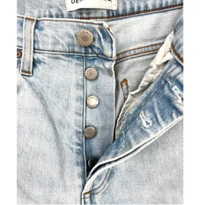 Aritzia Denim Forum The Arlo High Rise Straight Jeans Size 29 Light Wash GUC thumbnail 5