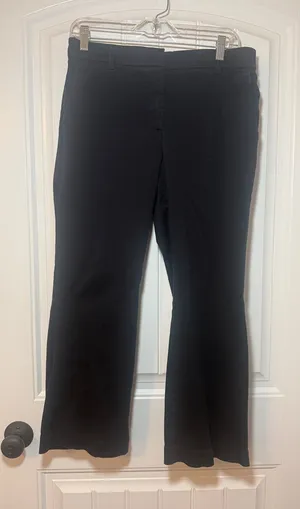 Ann Taylor Black Cropped Dress Pants thumbnail 1