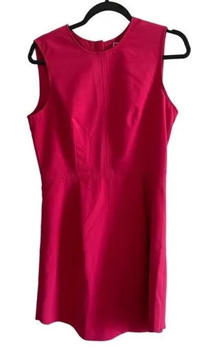 Pink Martini Sheath Pink Sleeveless Mini Dress Zipper Party Barbie Size S thumbnail 1