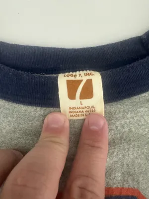 Vintage Detroit Tigers raglan baseball tee from the late 70s/early 80s thumbnail 3