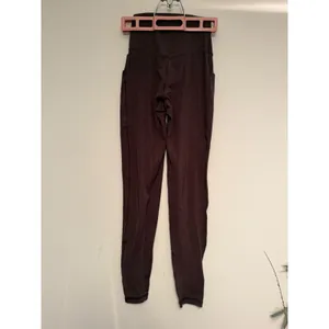 OFFLINE by Aerie Real‎ Me 7/8 Leggings High Rise Pockets Brown XS 2732 thumbnail 3
