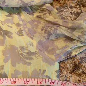 Women’s ASTR The Label Maxi Dress Green Long Sleeve Off Shoulder L Large Floral thumbnail 8
