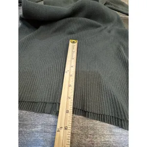 L'Agence Maci Button Duster Cardigan Ribbed Sweater Dress in ivy green Size XL thumbnail 11