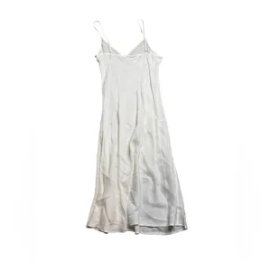 🤍✨ Cult Gaia 100% Viscose White Sheer Slip Dress‎ Medium ✨🤍 thumbnail 2