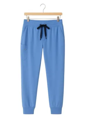 FIGS - Technical Collection Jogger Pants Light Blue Sz M thumbnail 1