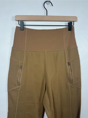 FP Movement Free People Small Brown Fleece Lined‎ Cargo Jogger Pants thumbnail 4