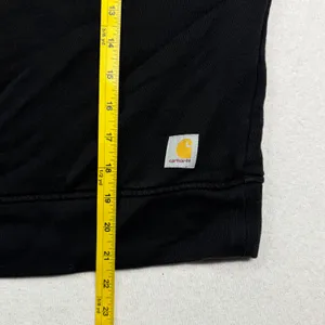 Carhartt Force Women’s XS Black Loose Fit Logo Sleeve Crewneck Sweatshirt thumbnail 6