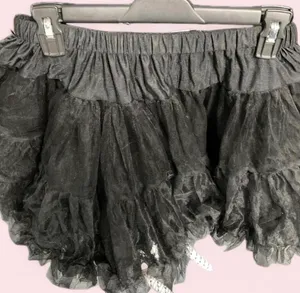 Leg Avenue Ruffle Mini Skirt thumbnail 1