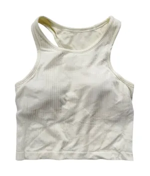 lululemon Ebb to Street Cropped Racerback Tank Top size 6 thumbnail 1