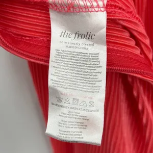 The Frolic Nuuly Maternity Pleated Plisse Jumpsuit Ruffle Small‎ Anthropologie thumbnail 6