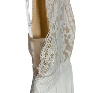 Lulu’s Forever & Always White Lace Maxi Dress Sz XS NWT Bridesmaid Formal thumbnail 12