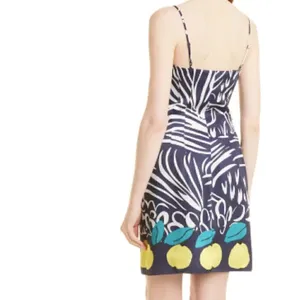 NEW‎ Staud Satin Lemons Minidress thumbnail 2