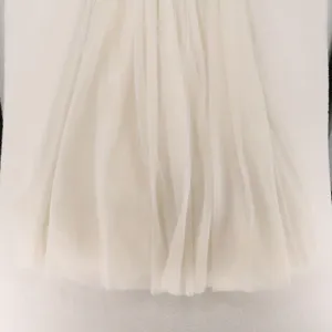 Beaded Crystal Tulle‎ Strapless Gown Womens Size 0 Prom Formal Y2K Wedding Dress thumbnail 9