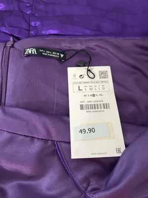 ZARA Purple Dress thumbnail 6