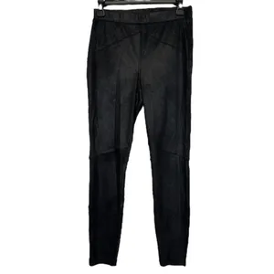 Free People Black Midnight Vegan Suede Skinny‎ Pants Size XS thumbnail 3