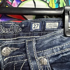 miss me cut off shorts thumbnail 4