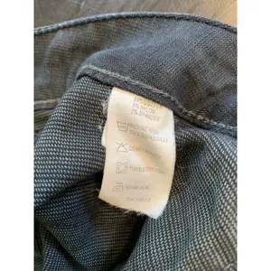 Sergio Valente Womens Wide Leg Denim Pants Charcoal Gray Sz 4 Minimalist Casual thumbnail 6