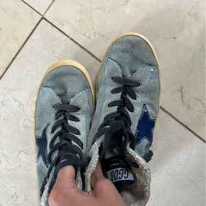 Golden Goose Worn Francy Sneakers Sz 35 Well Loved thumbnail 2