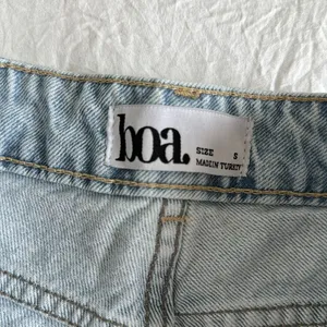 BOA Straight Leg High Rise Jeans Blue thumbnail 3