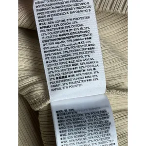 Gap Women's M Rib One-Shoulder Midi Dress‎ Tan Neutral Ribbed Casual thumbnail 6