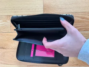 Betsey Johnson Wallet Wristlet Zip Around thumbnail 5