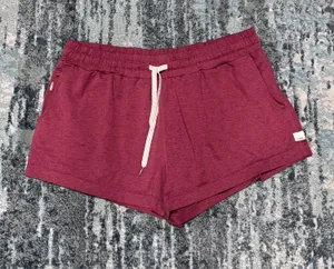 Vuori Halo Performance Shorts Large Currant Heather thumbnail 1