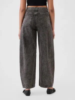 GAP Black High Waisted Ankle Length Horseshoe Jeans Size 27/4R thumbnail 10