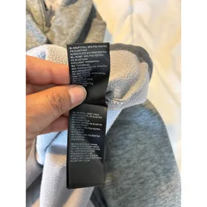The North Face Mattea Funnel Pullover Quarter‎ Zip Thumb Hole Gray Athletic- XL thumbnail 6