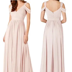 Azazie Calla Bridesmaid Formal Dress in Pale Pink Size 2 thumbnail 14