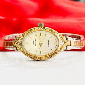 Sarah Coventry Gold Silver Tone Ladies Watch‎ for repair thumbnail 4