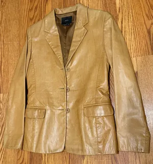 Vintage jacket identify Tan Size 6 thumbnail 2