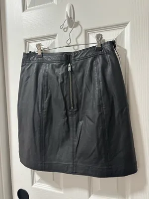 Abercrombie Faux Leather Mini Skirt thumbnail 6