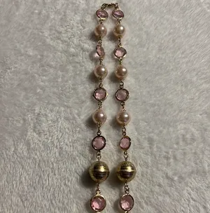 Fashion Costume Jewelry Faux Pearl Beaded Necklace thumbnail 3