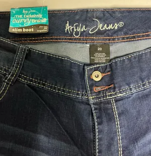 Ariya Jeans Slim Boot Jeans Size 20 Regular Dark Wash thumbnail 4